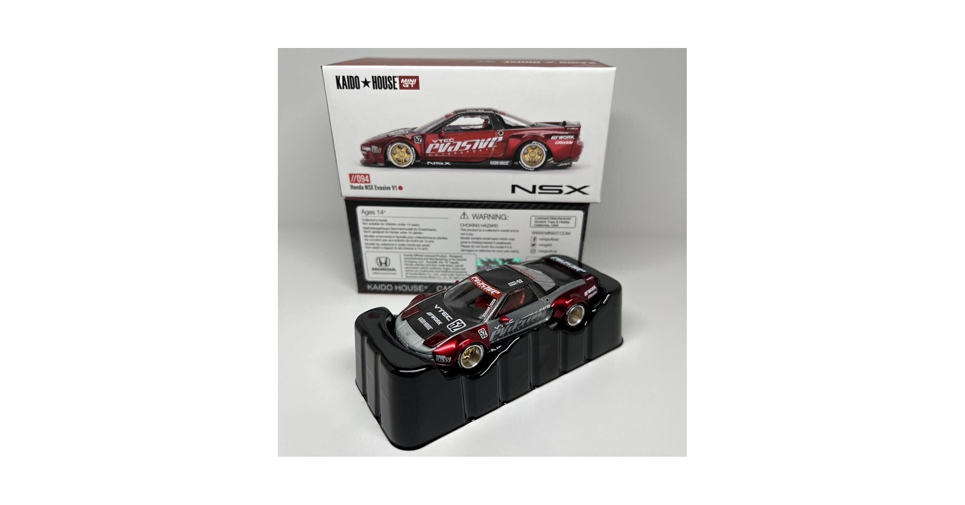 ☆MINI GT 街道ハウス NSX V1 チェイス 激レア☆ ☆MINI GT 街道ハウス NSX V1 チェイス 激レア MINI GT 街道ハウス
